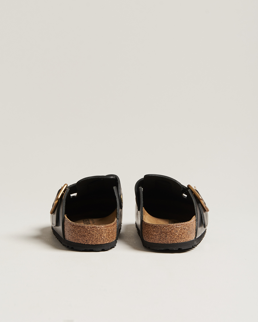 Herre | BIRKENSTOCK Boston Bold Black Leather | BIRKENSTOCK | Boston Bold Black Leather