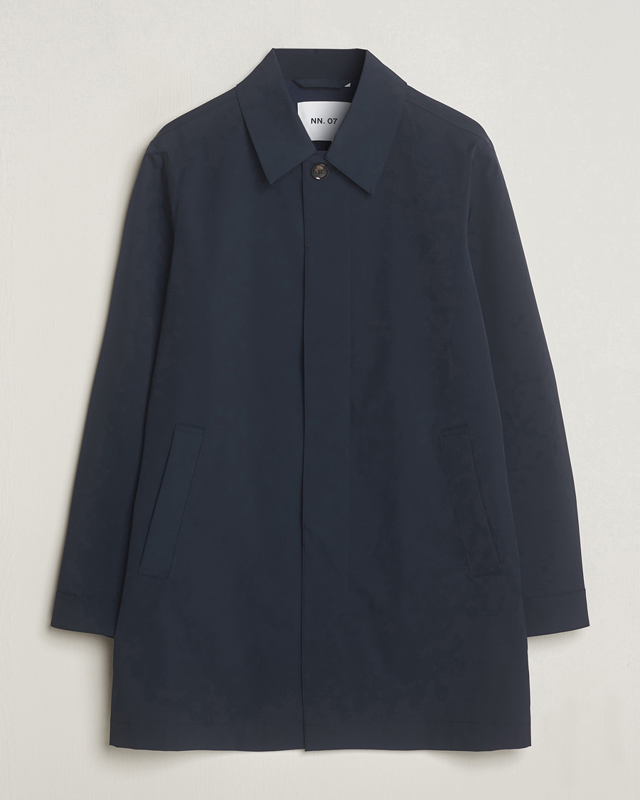 Herre | Jakker | NN07 | Kim Waterproof Car Coat Navy Blue