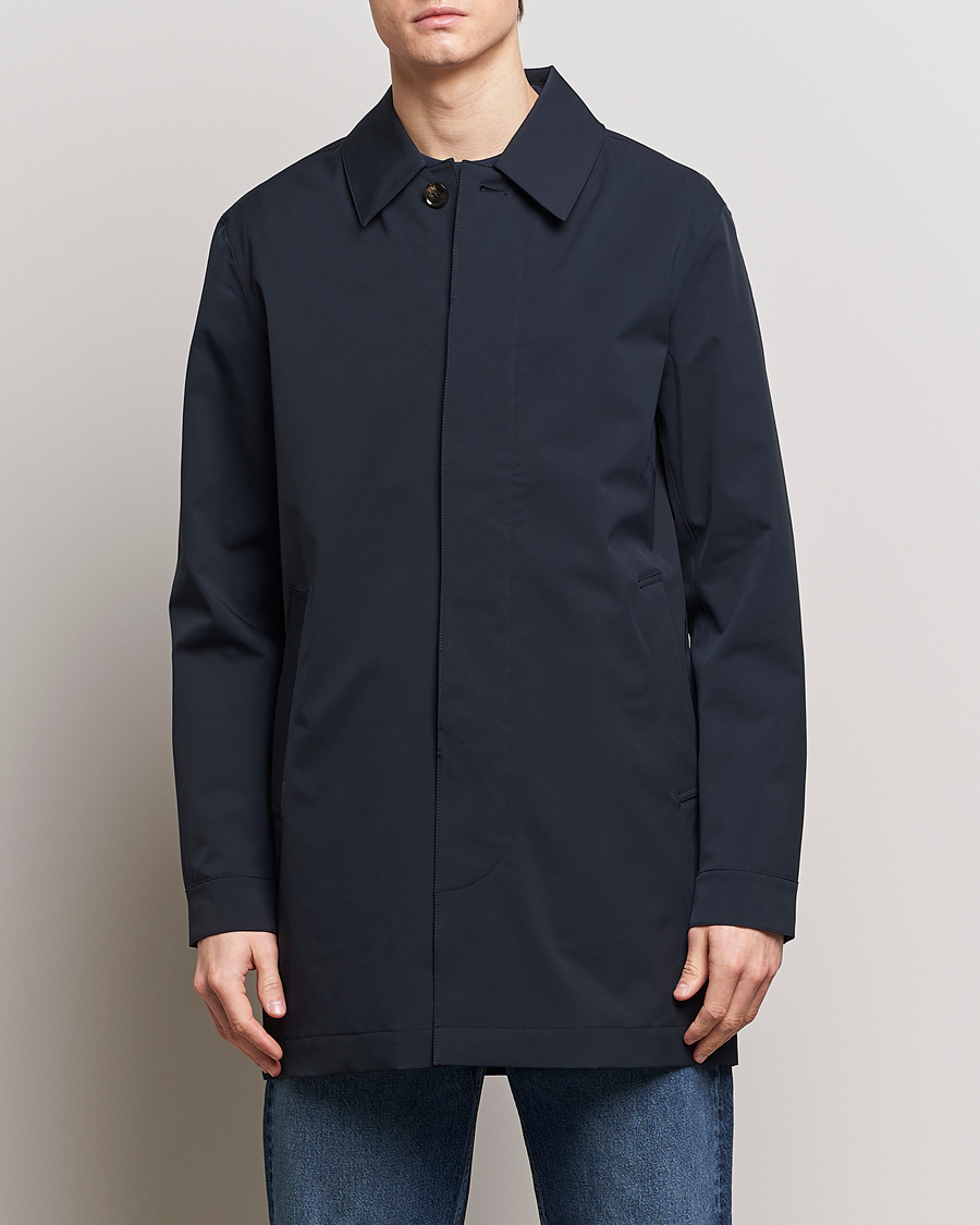 Herre | Jakker | NN07 | Kim Waterproof Car Coat Navy Blue