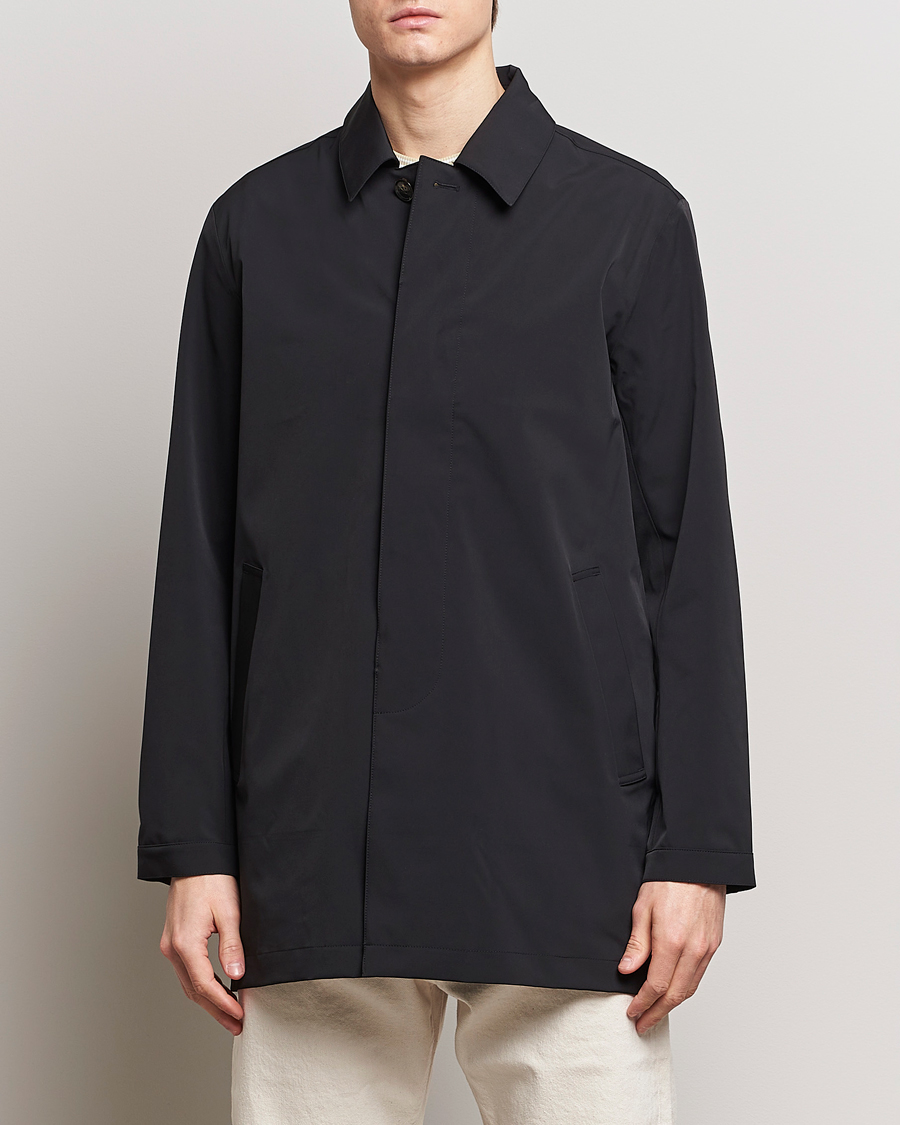 Herr | Rockar | NN07 | Kim Waterproof Car Coat Black