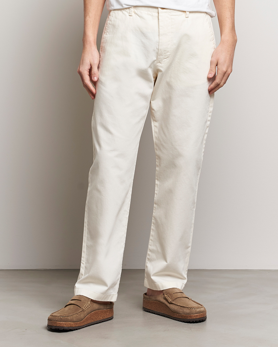 Herre | Business & Beyond | NN07 | Alex Workwear Pants Off White
