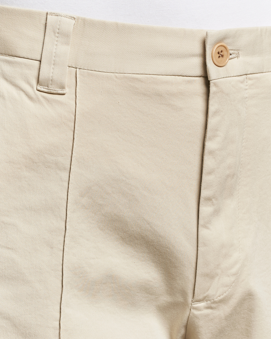 Herre | Bukser | NN07 | Tauber Pleated Trousers Ecru