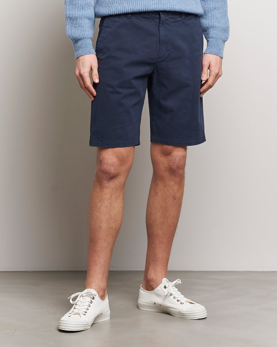 Herr | Shorts | NN07 | Crown Shorts Navy Blue