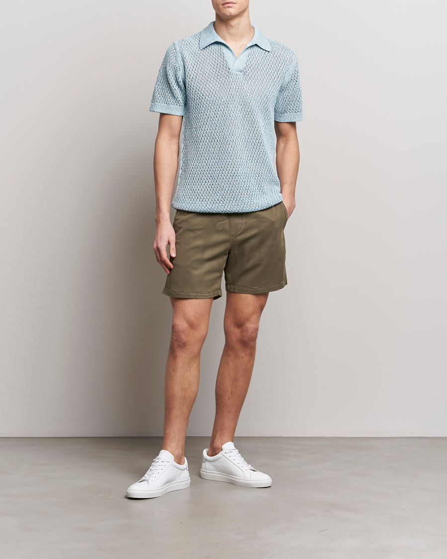 Herre | Shorts | NN07 | Gregor Tencel Drawstring Shorts Clay