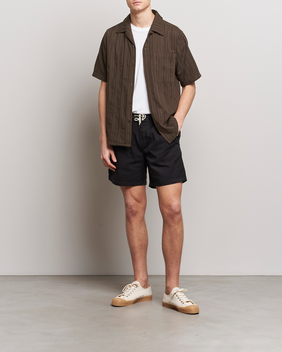 Herre | Shorts | NN07 | Gregor Drawstring Shorts Black