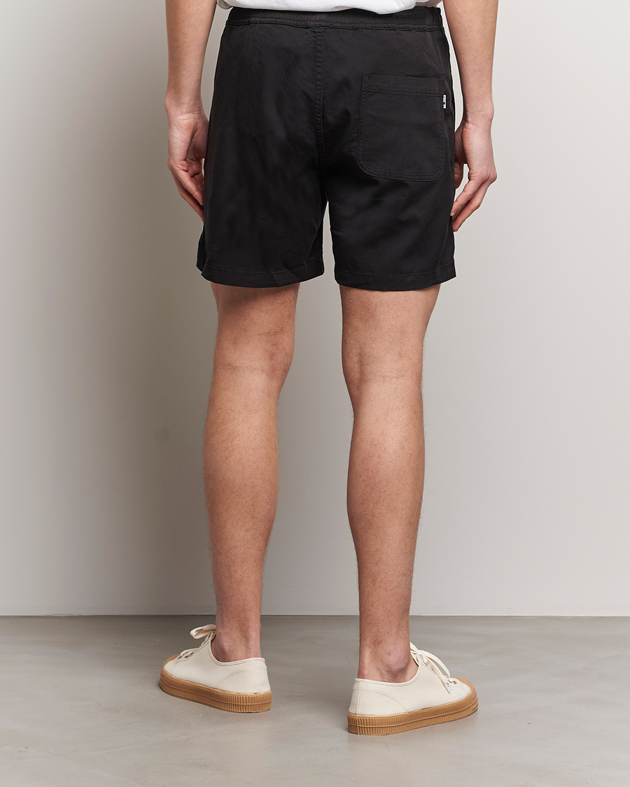 Herre | Shorts | NN07 | Gregor Drawstring Shorts Black