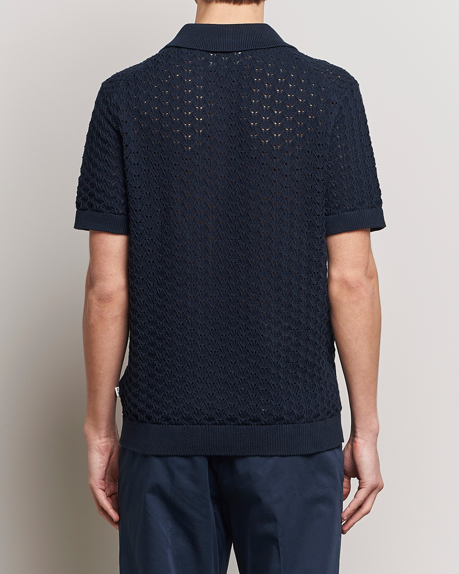 Herre | Pikéer | NN07 | Manuel Structured Polo Navy Blue