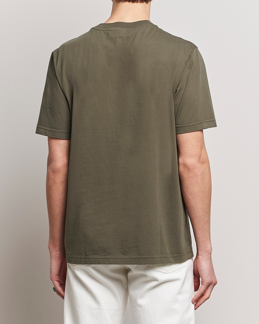 Herre | T-Shirts | NN07 | Adam Pima Crew Neck T-Shirt Capers Green