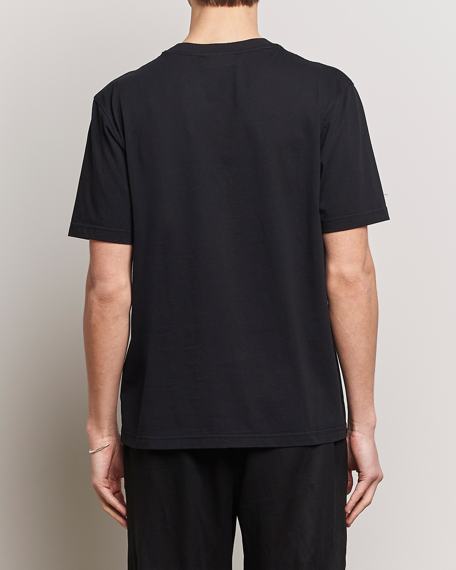 Herre | T-Shirts | NN07 | Adam Printed Crew Neck T-Shirt Black