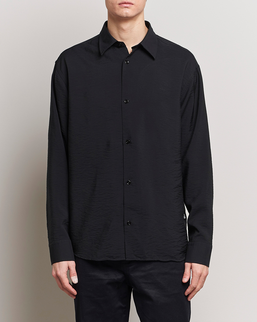 Herre | Casual | NN07 | Freddy Structured Shirt Black