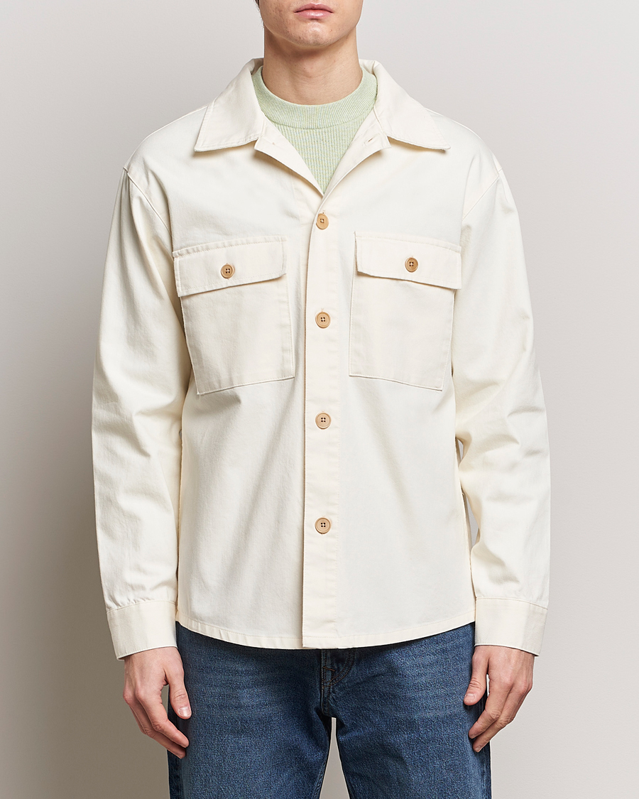Herre | Moderne jakker | NN07 | Roger Workwear Jacket Off White