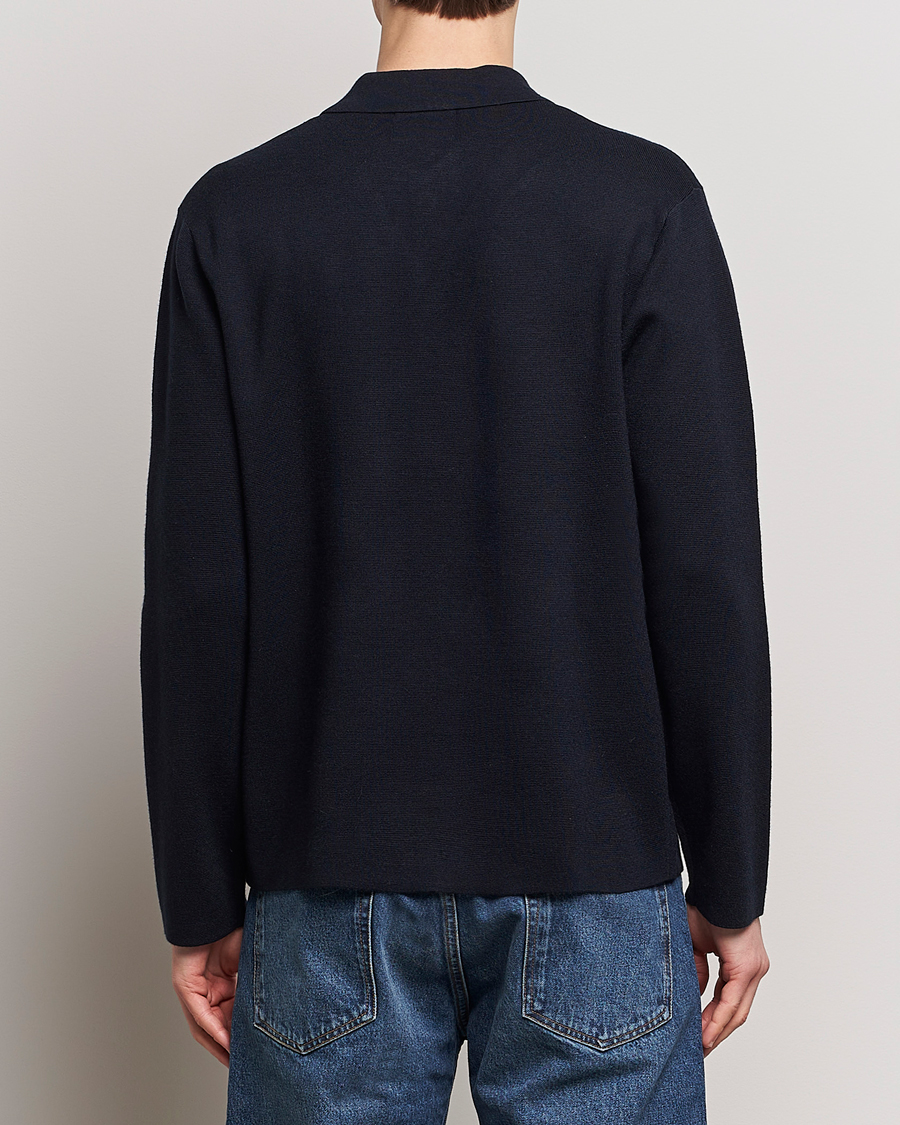 Herre | Gensere | NN07 | Jonas Cotton/Modal Cardigan Navy Blue