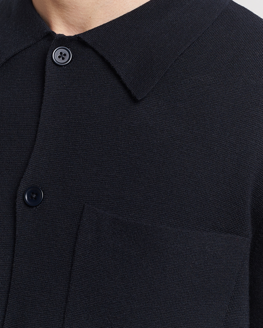 Herre | Gensere | NN07 | Jonas Cotton/Modal Cardigan Navy Blue