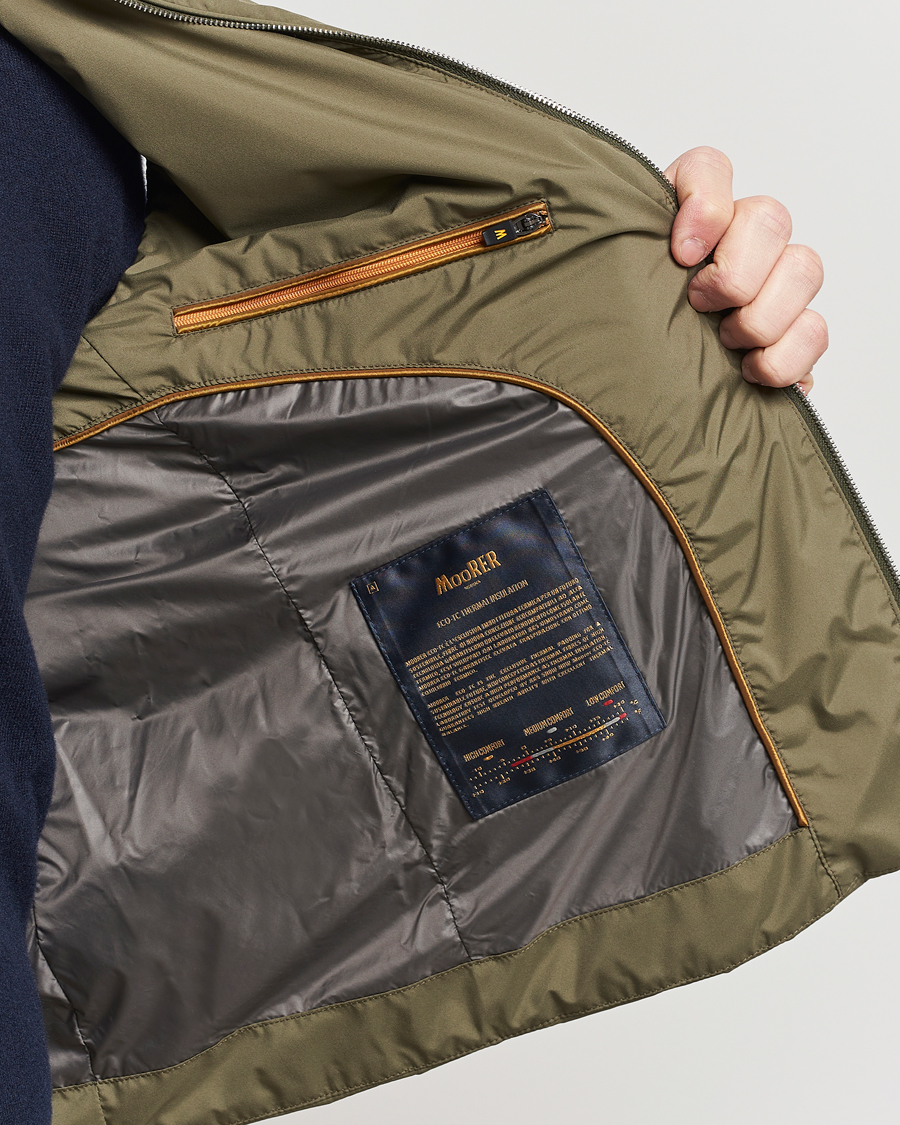 Herre | Jakker | MooRER | Senio Padded Vest Green