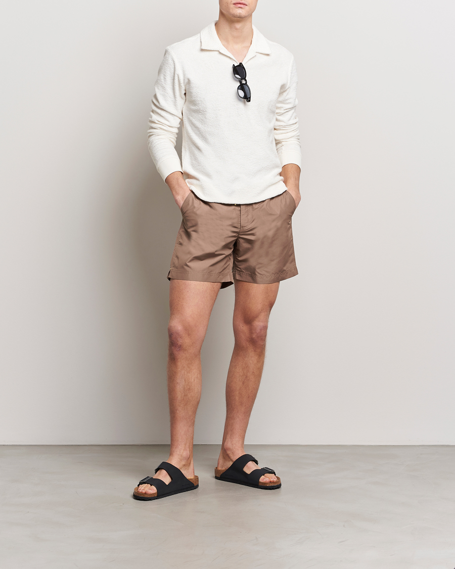 Herre | Badeshorts | Orlebar Brown | Bulldog Drawcord Swimshorts Plum Wine