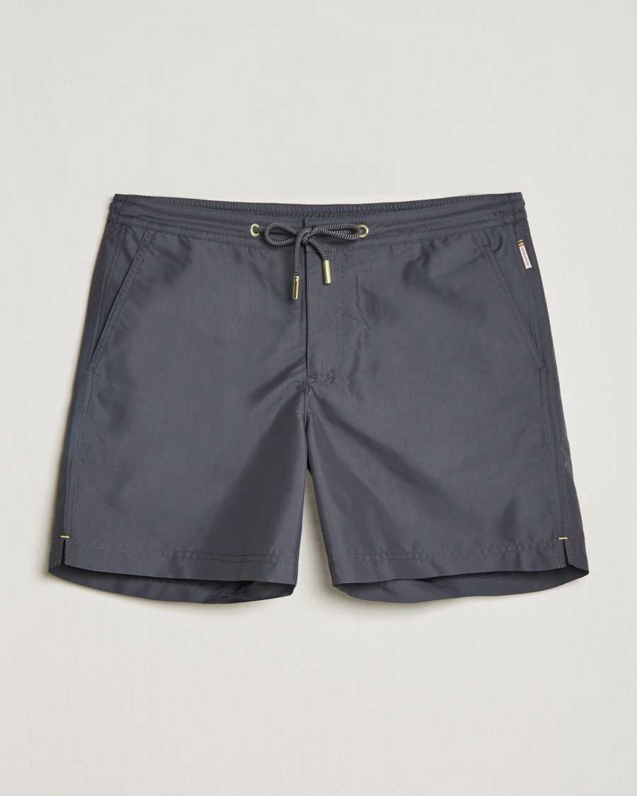 Herre | Badeshorts | Orlebar Brown | Bulldog Drawcord Swimshorts Piranha Grey
