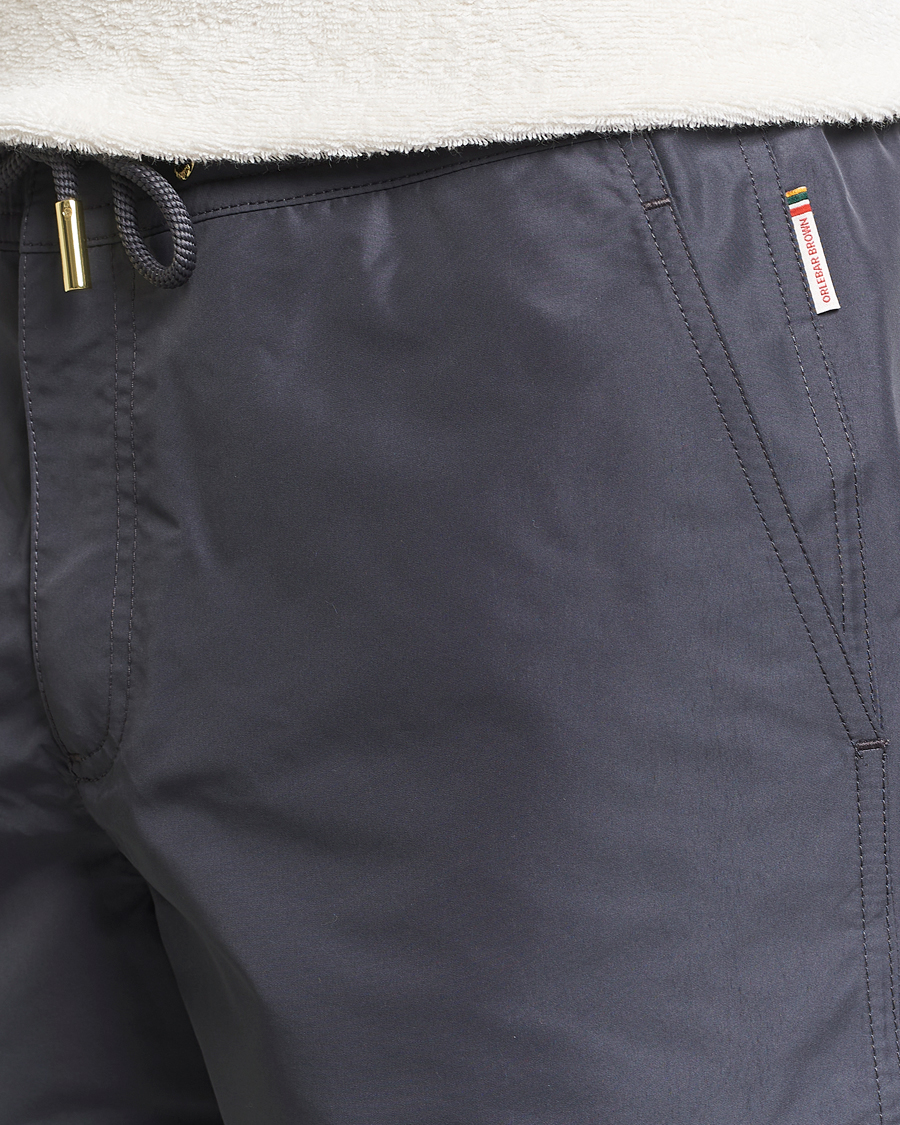Herre | Badeshorts | Orlebar Brown | Bulldog Drawcord Swimshorts Piranha Grey