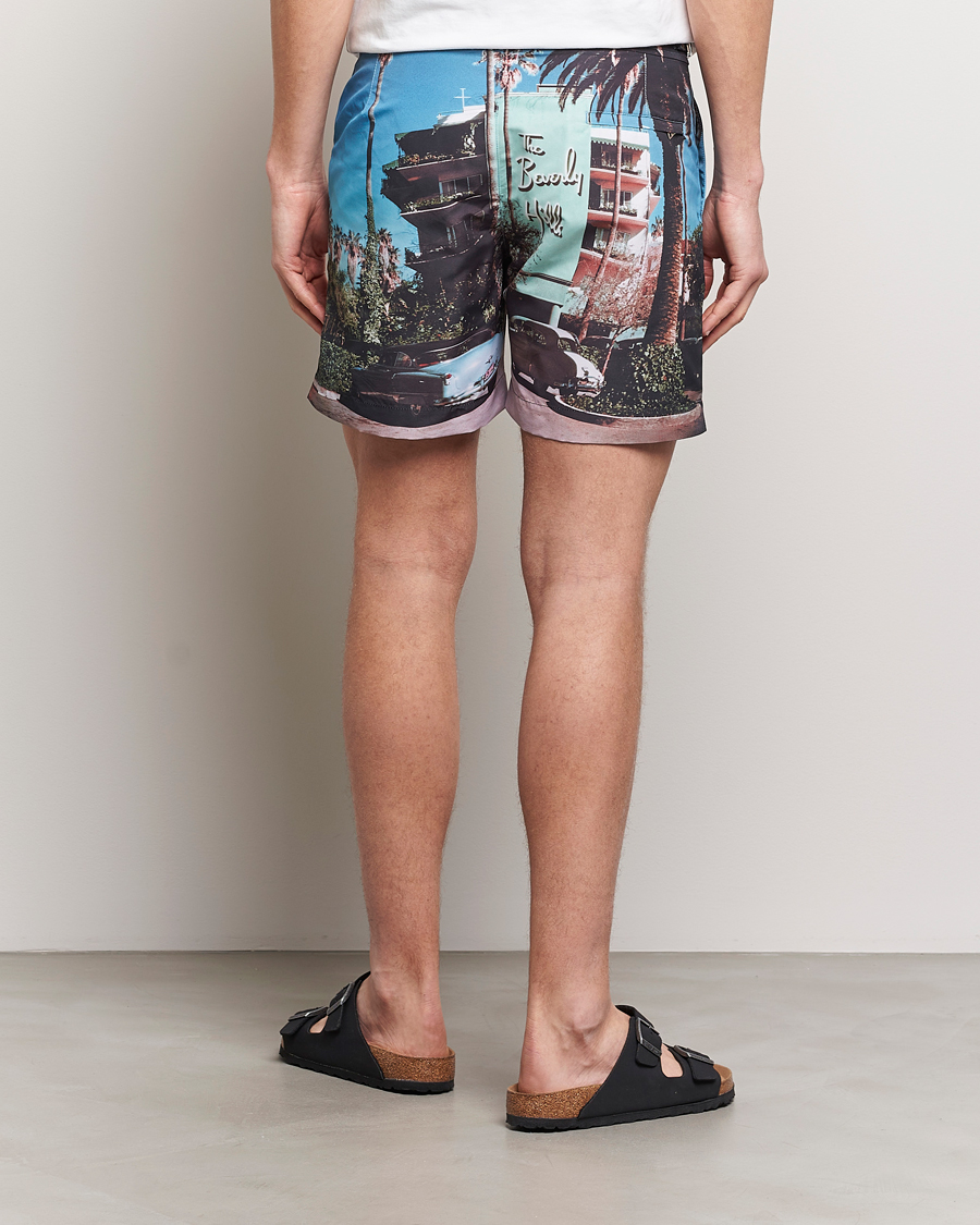 Herre | Badeshorts | Orlebar Brown | Bulldog Photographic Swimshorts Beverly Hills