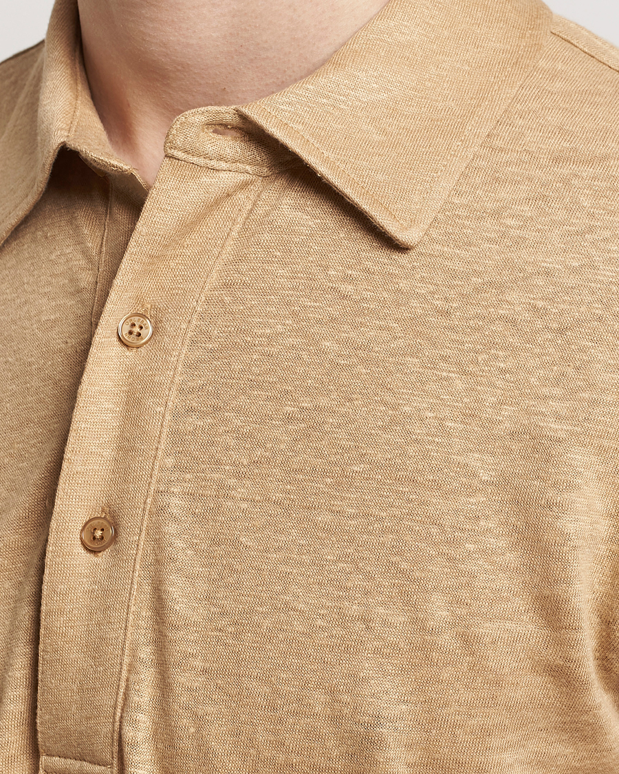 Herre | Pikéer | Orlebar Brown | Sebastian Linen Polo Biscuit