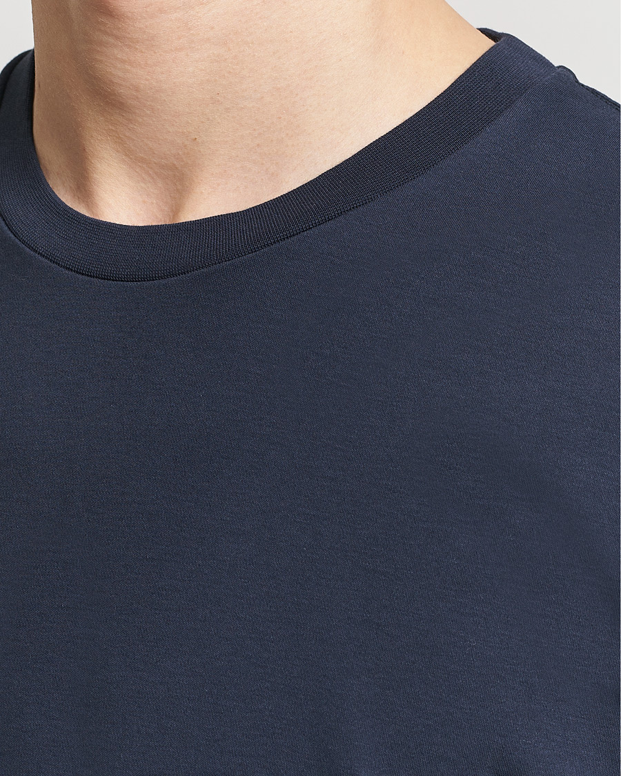 Herre | T-Shirts | Orlebar Brown | Deckard Heavy T-Shirt Night Iris
