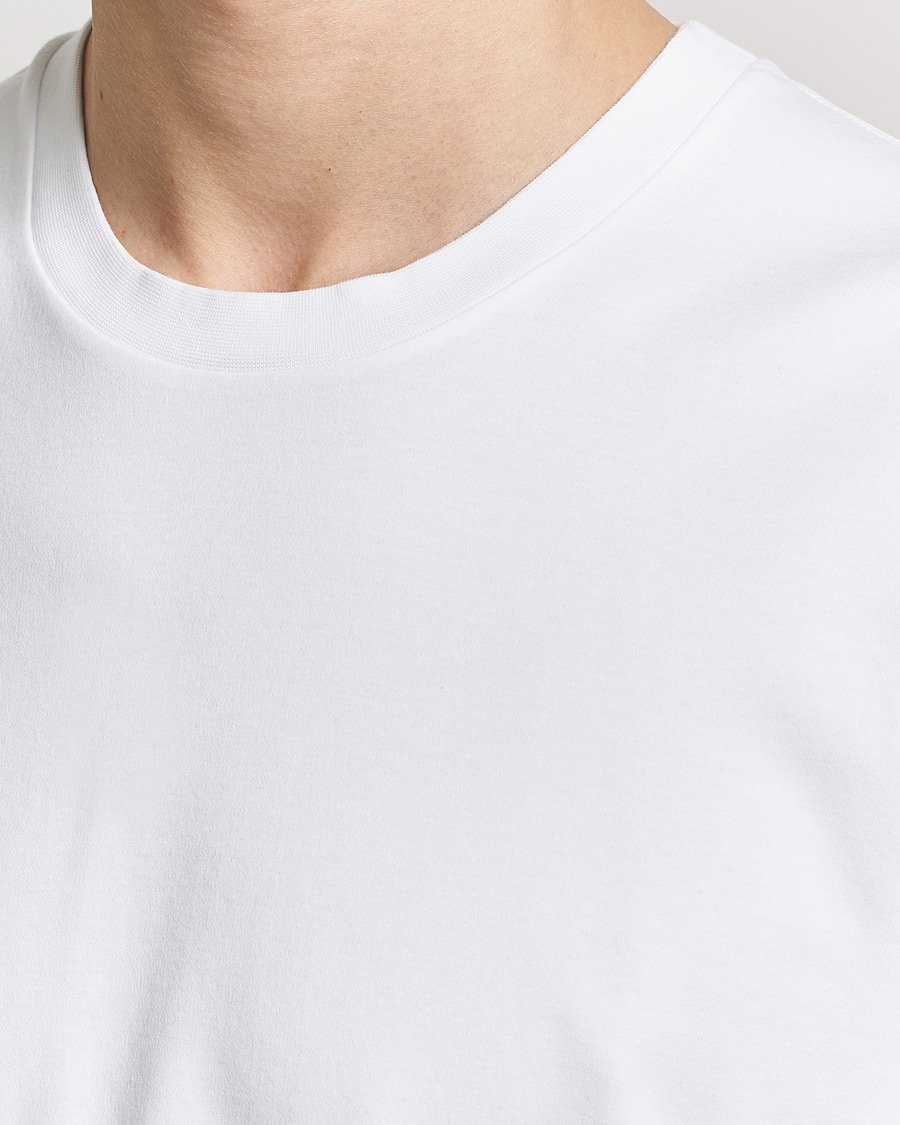 Herre | T-Shirts | Orlebar Brown | Deckard Heavy T-Shirt White