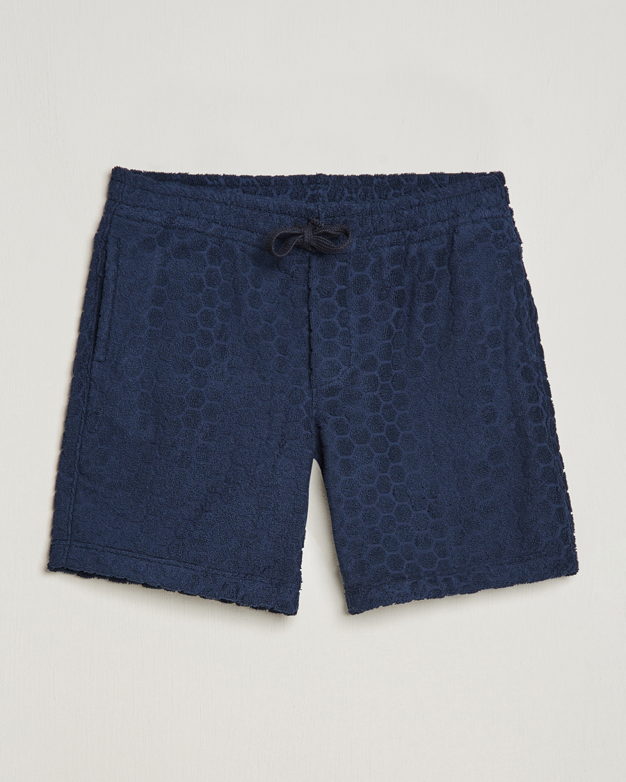 Herre | Shorts | Orlebar Brown | Trevorne Atom Towelling Shorts Night Iris