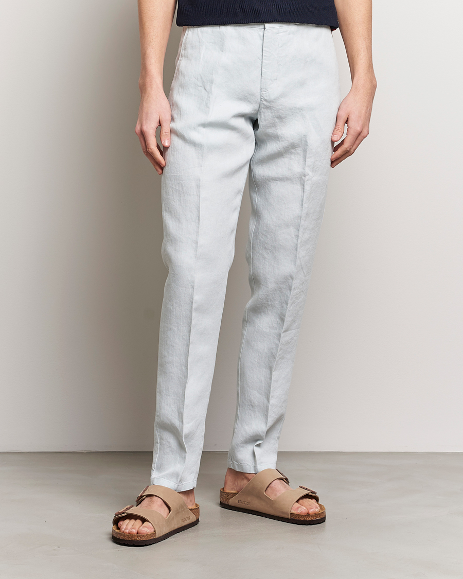 Herre | Avdelinger | Orlebar Brown | Griffon Linen Trousers White Jade