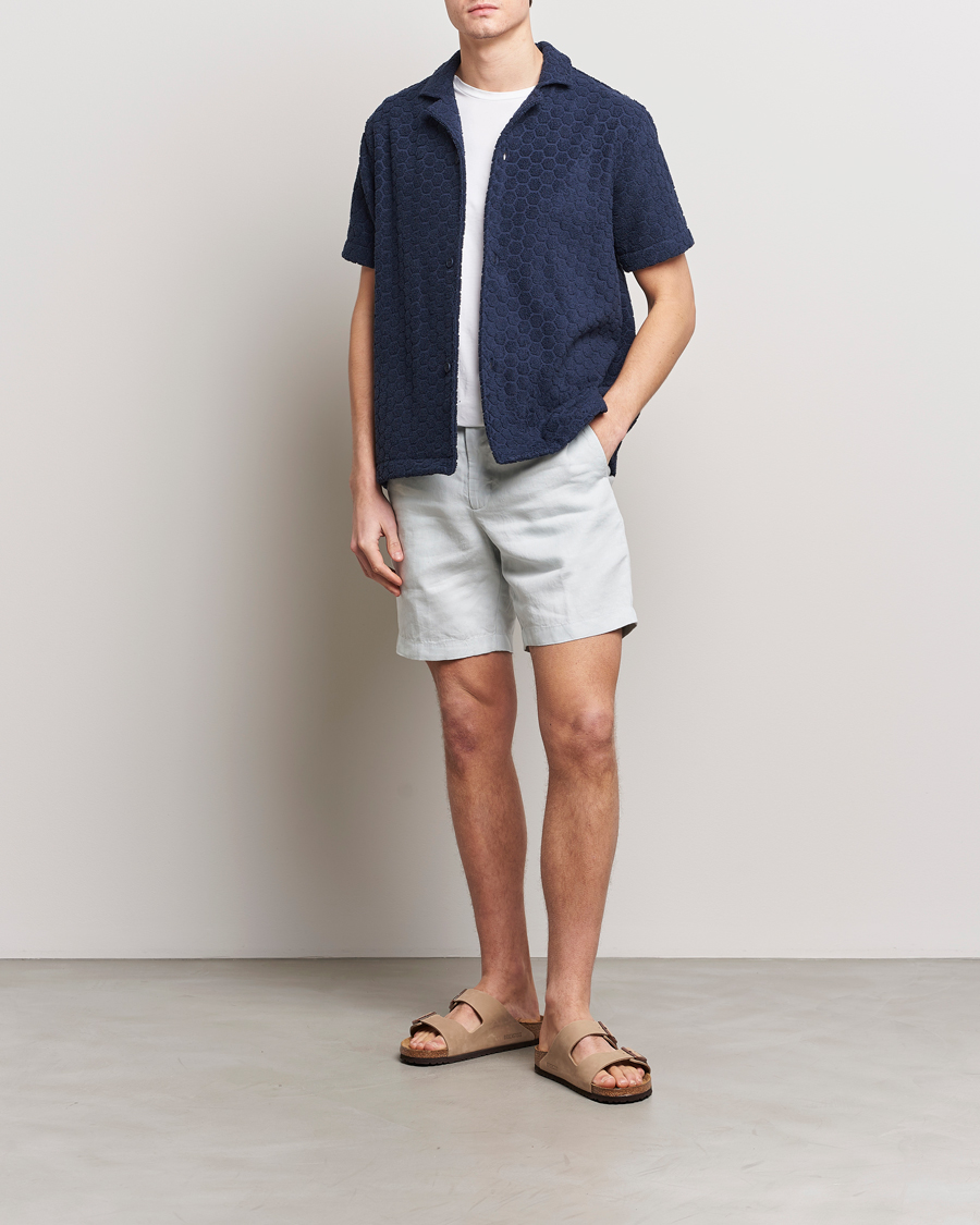 Herre | Shorts | Orlebar Brown | Cornell Linen Shorts White Jade