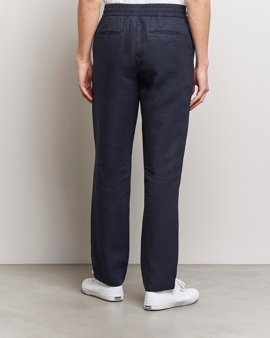 Herre | Bukser | Orlebar Brown | Cornell Linen Trousers Night Iris