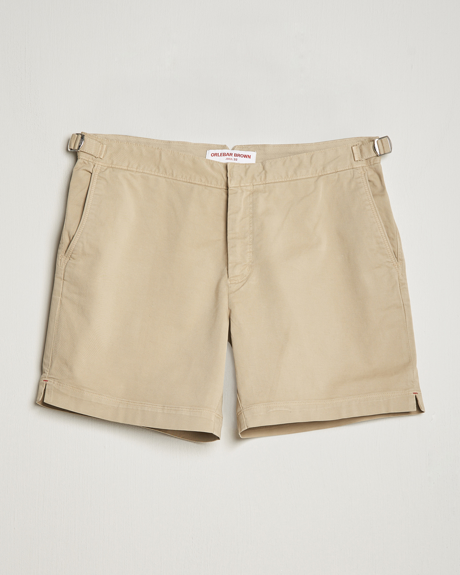 Herre | Bukser | Orlebar Brown | Bulldog Cotton Stretch Twill Shorts Sanddune