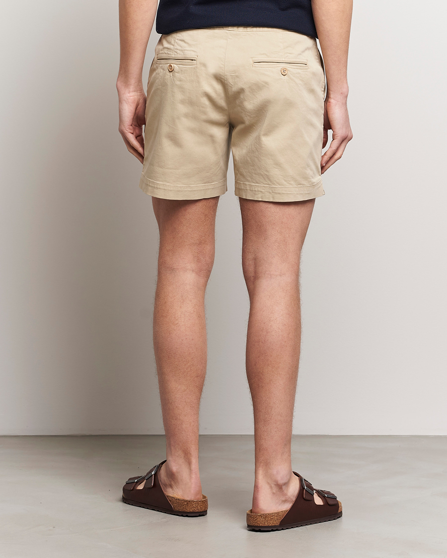 Herre | Bukser | Orlebar Brown | Bulldog Cotton Stretch Twill Shorts Sanddune