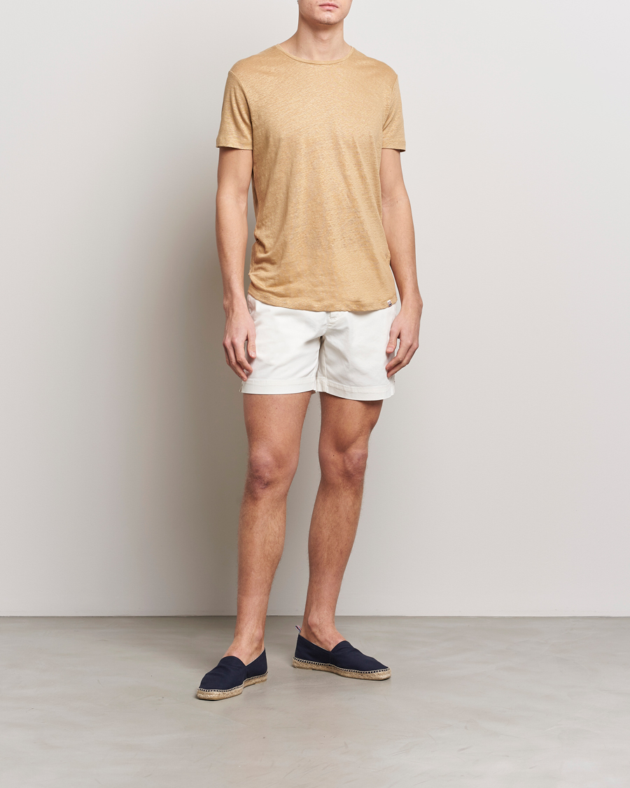 Herre | Bukser | Orlebar Brown | Bulldog Cotton Stretch Twill Shorts Sea Mist