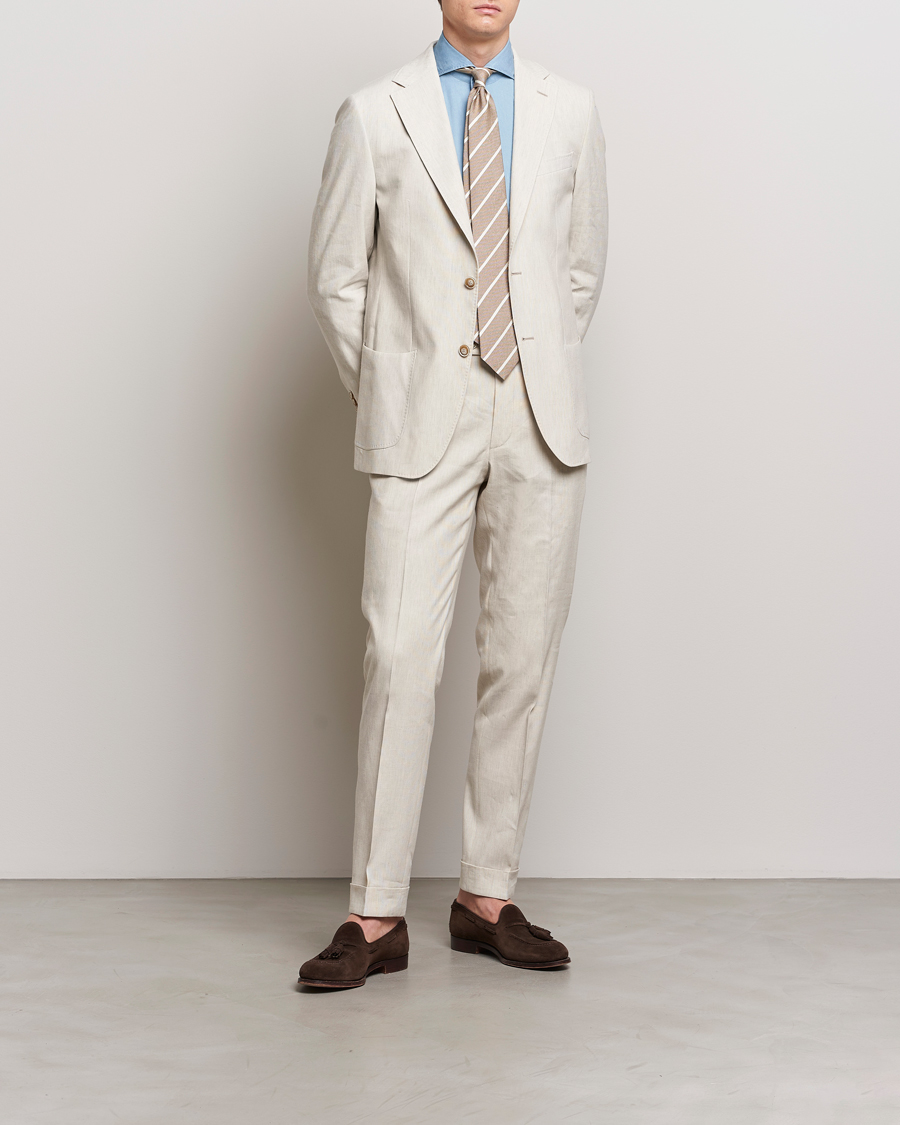 Herre | Dressjakker | Morris Heritage | Summer Linen Blazer Beige