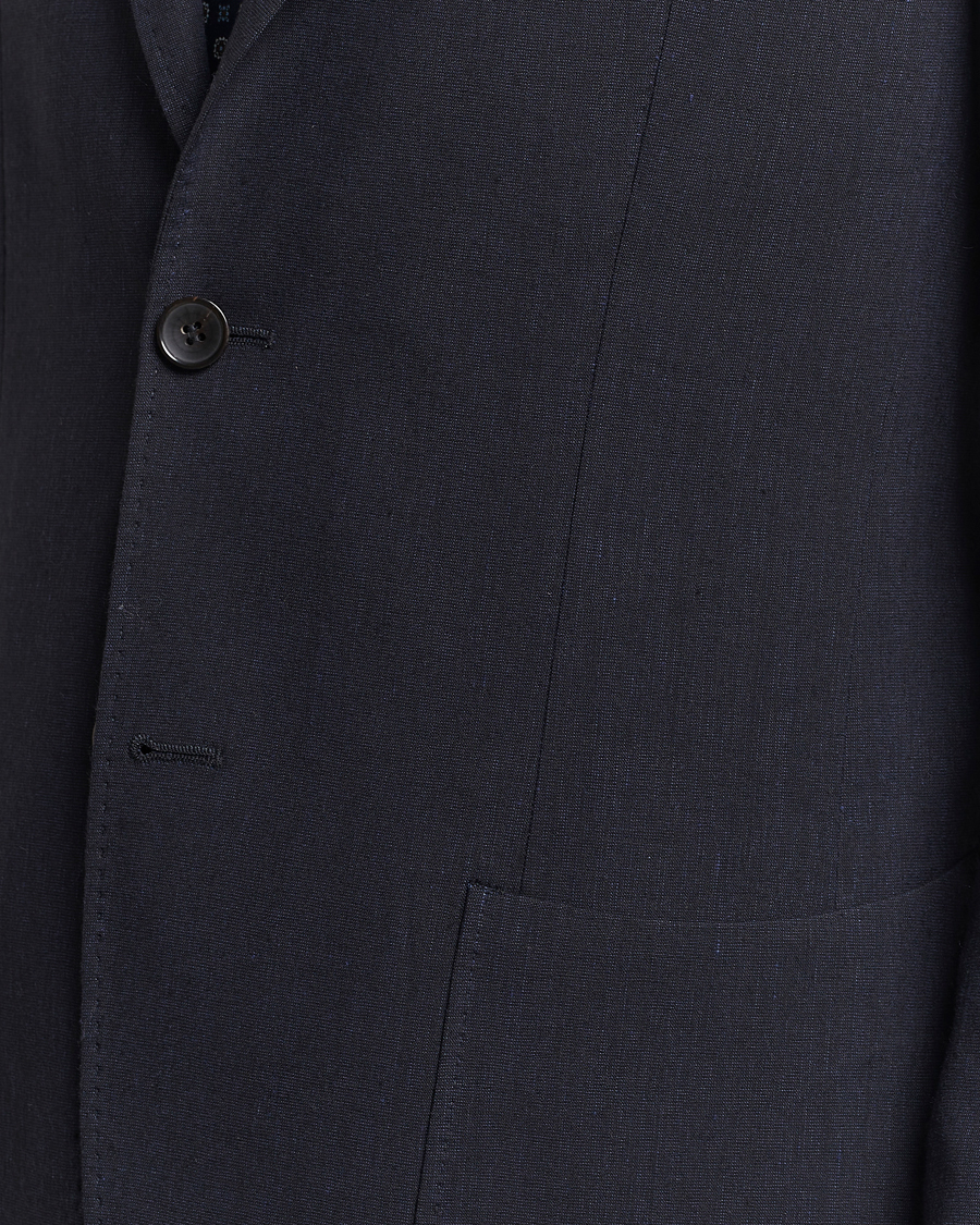 Herre | Dressjakker | Morris Heritage | Summer Linen Blazer Navy
