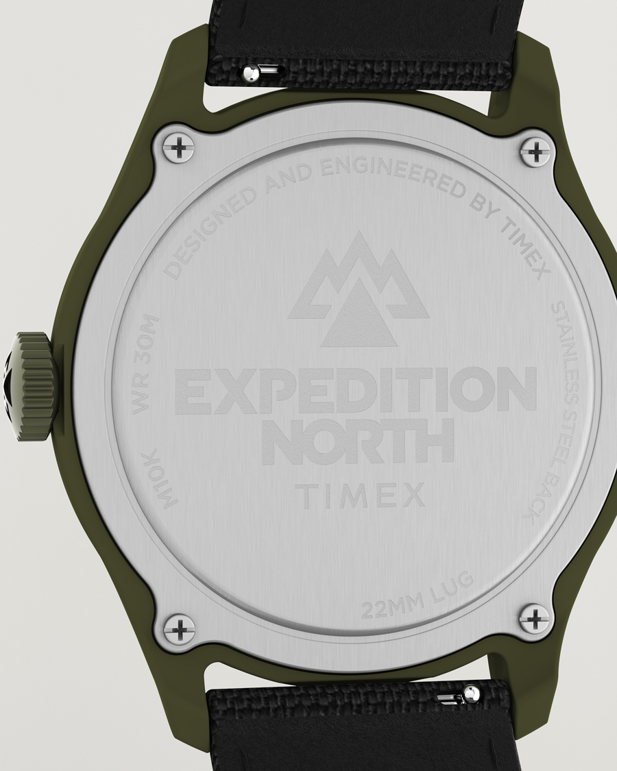 Herre | Tekstilrem | Timex | Expedition North Traprock Quartz 43mm Black Dial