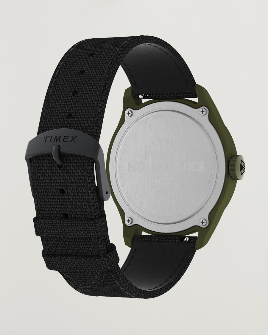 Herre | Timex Expedition North Traprock Quartz 43mm Black Dial | Timex | Expedition North Traprock Quartz 43mm Black Dial