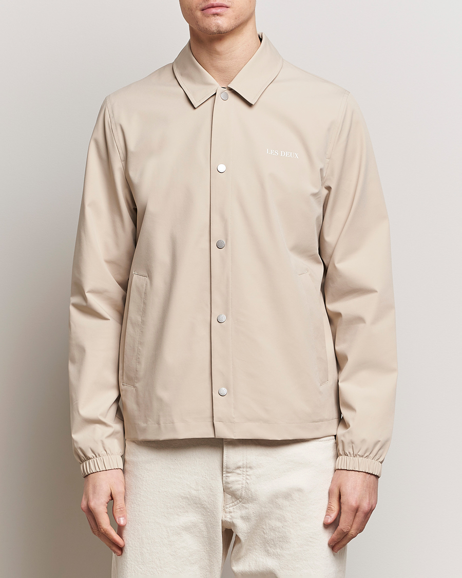 Herr | LES DEUX | LES DEUX | Idris Coach Jacket Light Desert