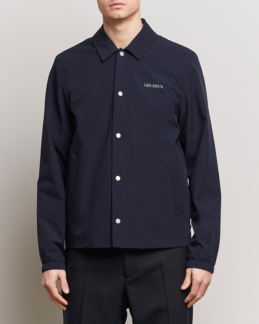 Herre | Jakker | LES DEUX | Idris Coach Jacket Dark Navy