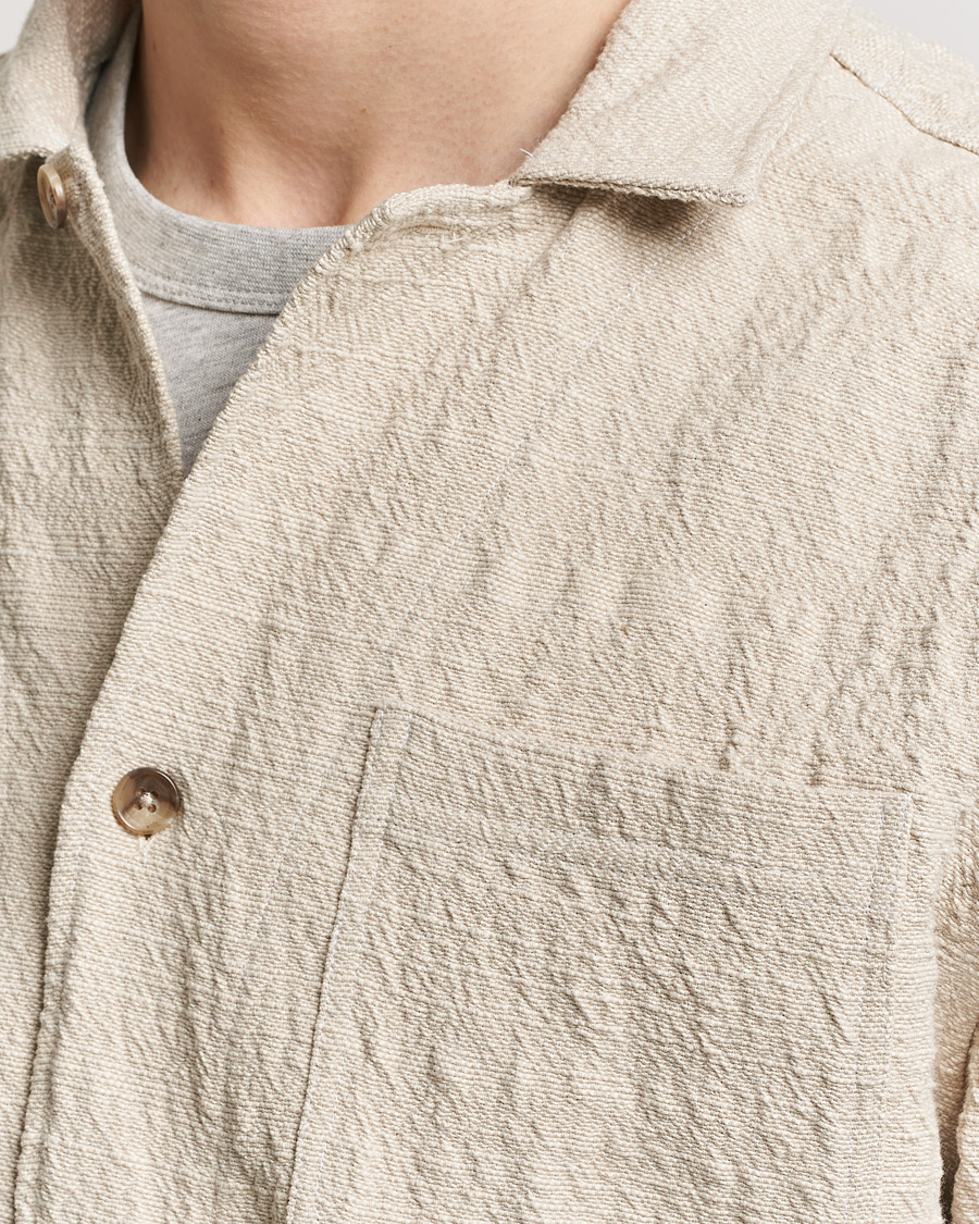 Herre | Skjorter | LES DEUX | Isaac Overshirt Ivory