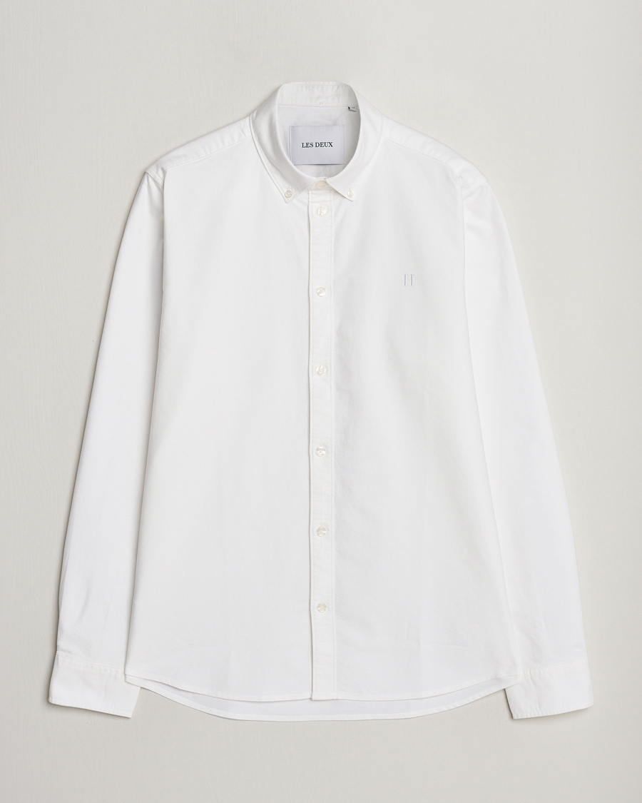 Herre | Skjorter | LES DEUX | Kristian Oxford Shirt White