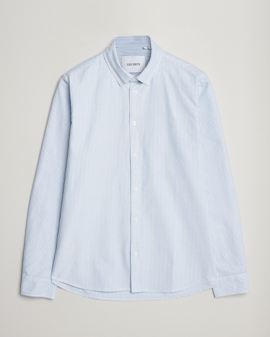 Herre | Skjorter | LES DEUX | Kristian Oxford Shirt Light Blue/White