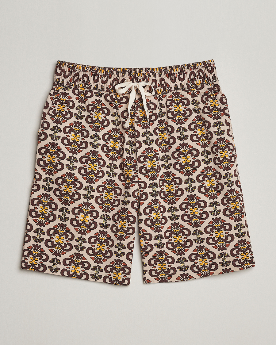 Herre | Shorts | LES DEUX | Hendrix Printed Shorts Light Sand
