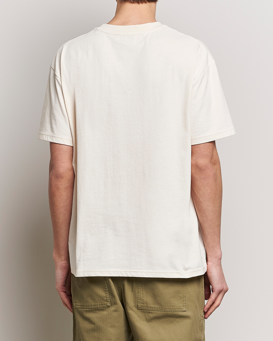 Herre | T-Shirts | LES DEUX | Crew T-Shirt Light Ivory
