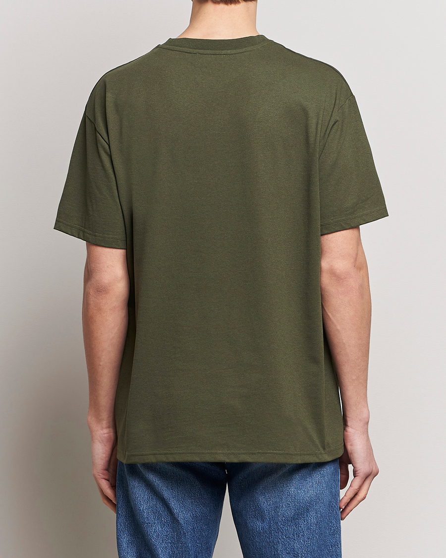 Herre | T-Shirts | LES DEUX | Crew T-Shirt Forrest Green