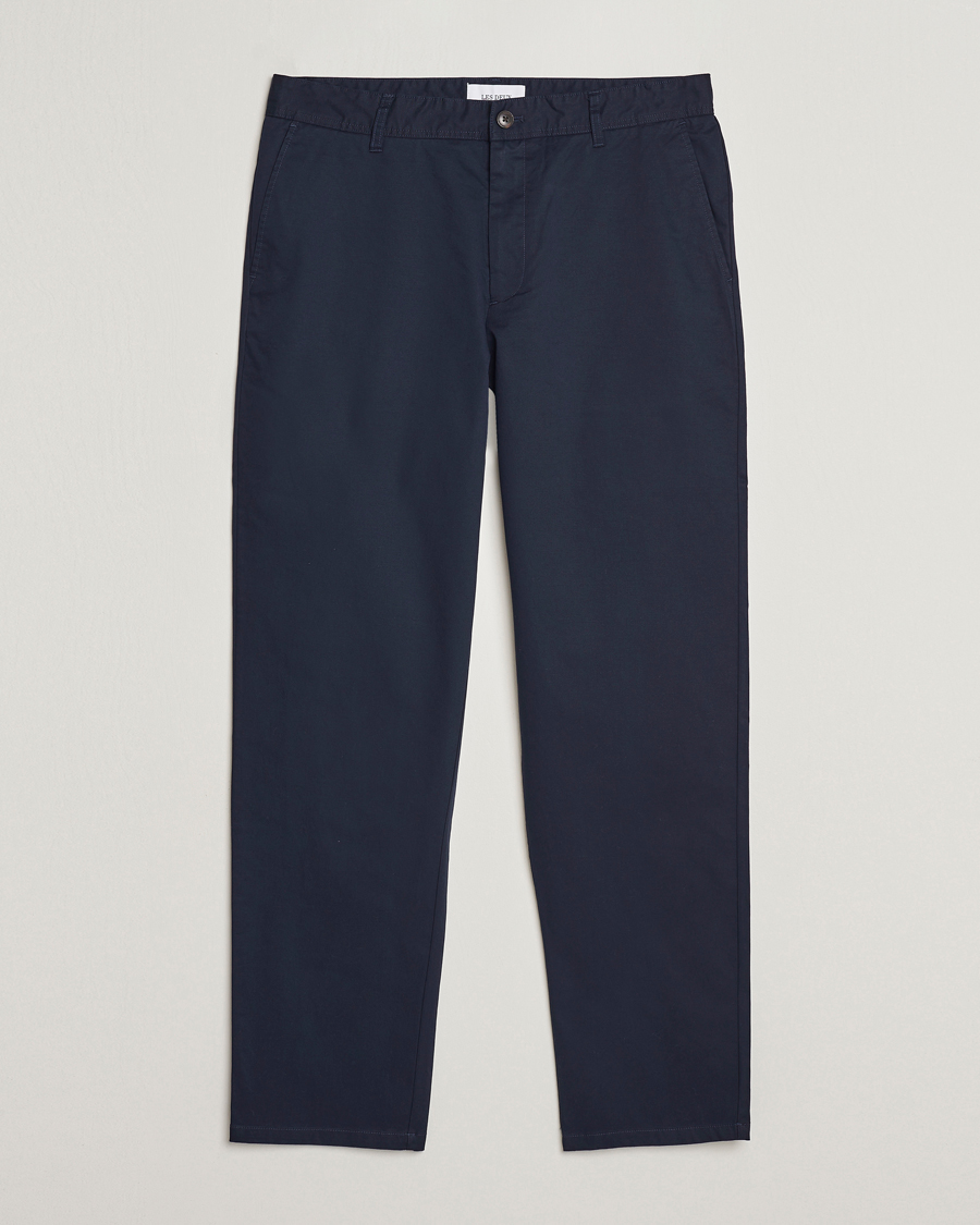 Herre | Bukser | LES DEUX | Jared Twill Chino Pants Dark Navy