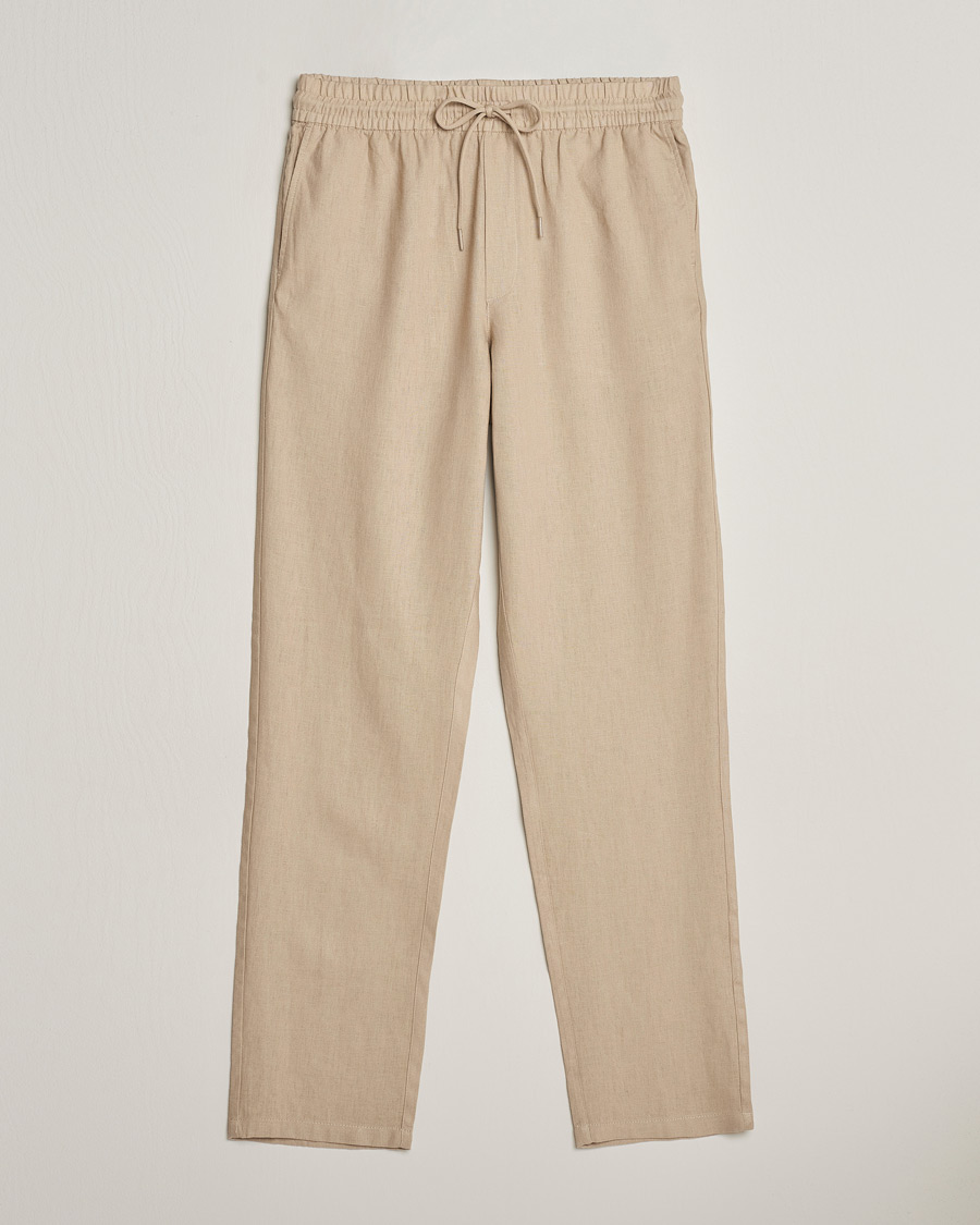 Herre | Bukser | LES DEUX | Patrick Linen Pants Light Desert Sand