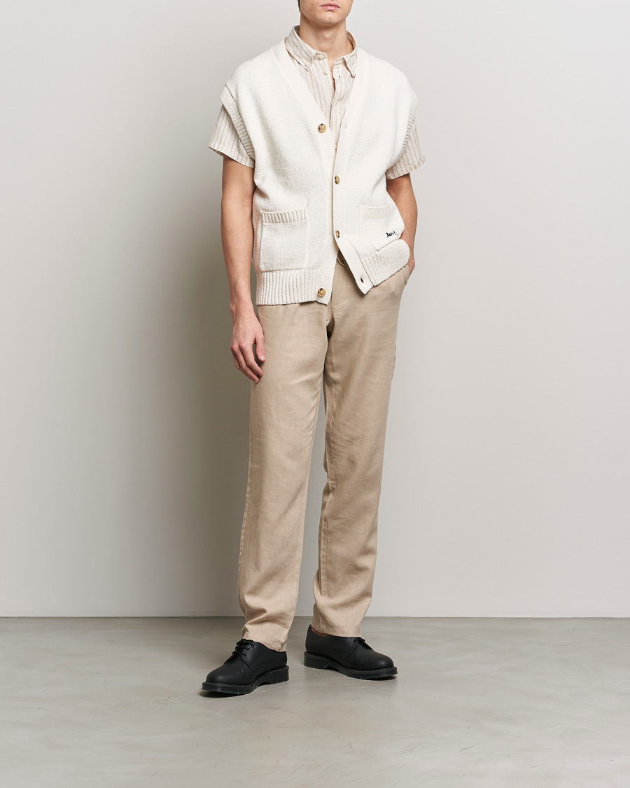 Herre | Bukser | LES DEUX | Patrick Linen Pants Light Desert Sand
