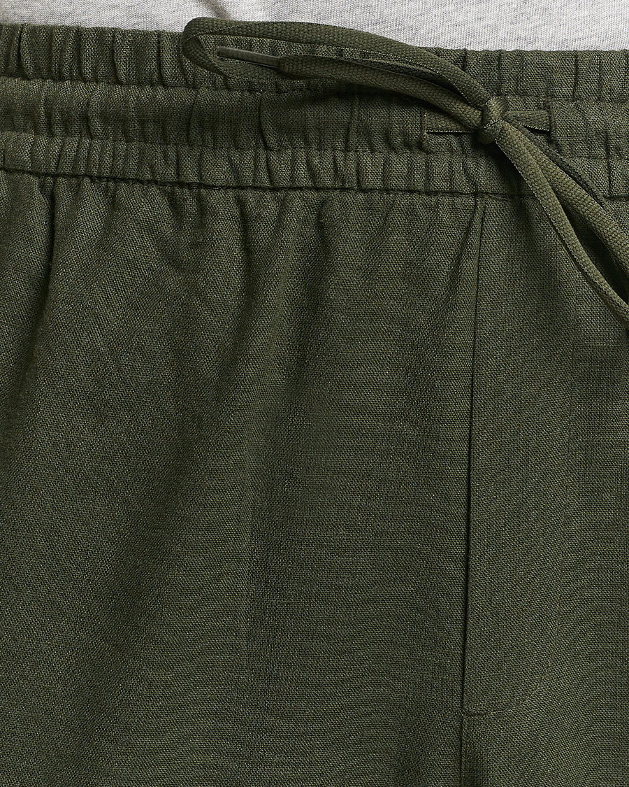 Herre | Bukser | LES DEUX | Patrick Linen Pants Forrest Green