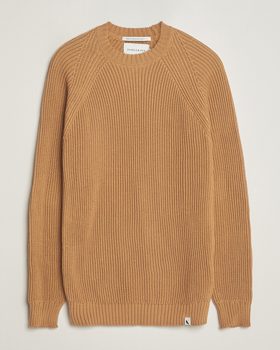 Herre | Gensere | Peregrine | Harry Organic Cotton Sweater Amber