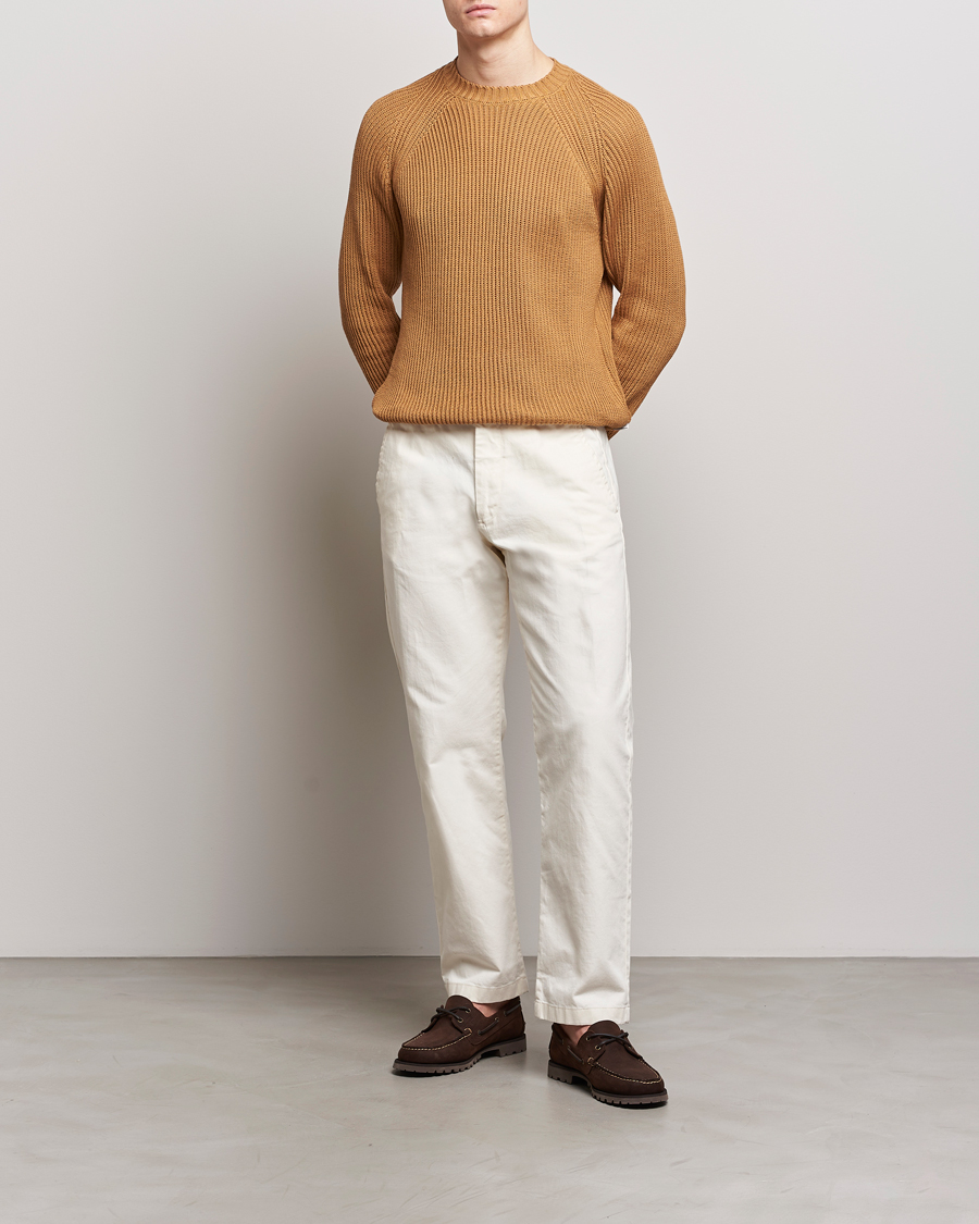 Herre | Gensere | Peregrine | Harry Organic Cotton Sweater Amber